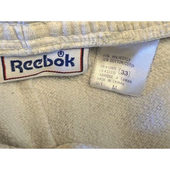 Vintage Reebok Sweatpants Gray Joggers Embroidered Logo Size Large - Picture 6 of 6